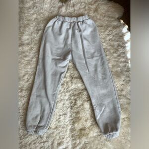 Cream Off-White Zara Joggers, Size Medium